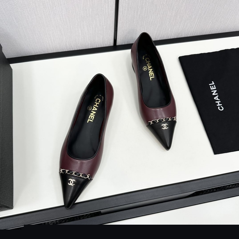 Ch*el flat shoes